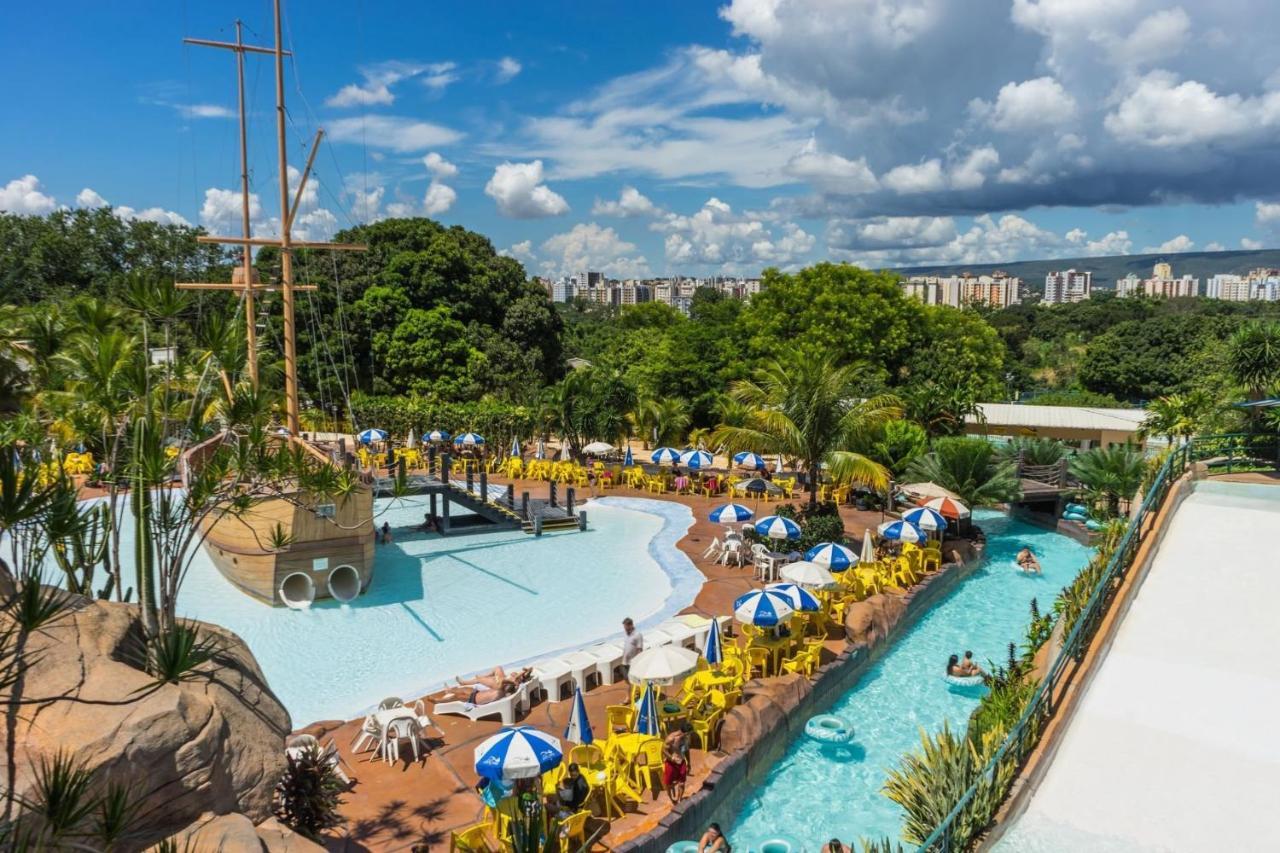 Piazza Diroma Com Acesso Ao Acqua Park E Splash Caldas Novas Dış mekan fotoğraf